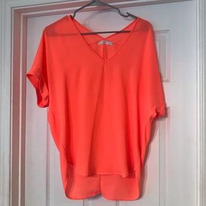 Lush V neck Blouse